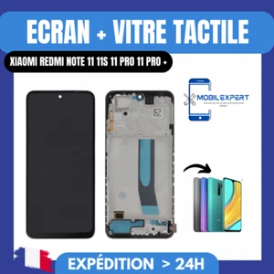 ECRAN + VITRE TACTILE SUR CHASSIS XIAOMI REDMI NOTE 11 11S 11 PRO 11 PRO + 4G/5G - Foto 1 di 1