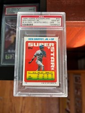 1990 Topps Super Star Sticker Card #49 Ken Griffey Jr. PSA 10 