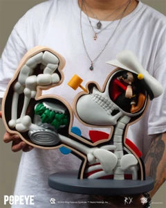 ZCWO RX's POPEYE ANATOMY Büste Limitiert Sammlerstück Mode Modell Neu Auf Lager - Bild 1 von 10