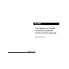 The Dynamics of Growth in Worldwide Satellite Communica - Paperback / softback N
