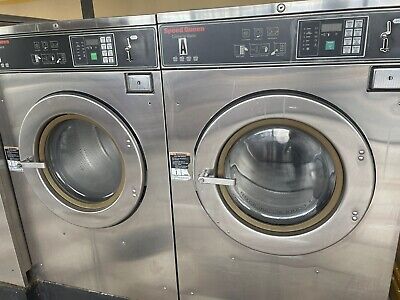 Speed Queen FRONT LOAD WASHER COIN OP 20LB Coin Laundry Laundromat￼ 3 Phase • 1,200$