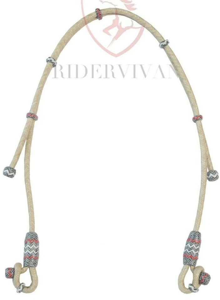 Percha de bosal de caballo, percha de bosal trenzada a mano, percha de nudo natural y negro, Foto 1 de 1