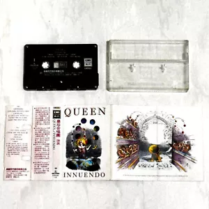 Queen 1991 Innuendo - Taiwan Edition 12 Track Cassette Tape Album with Lyrics - Picture 1 of 5