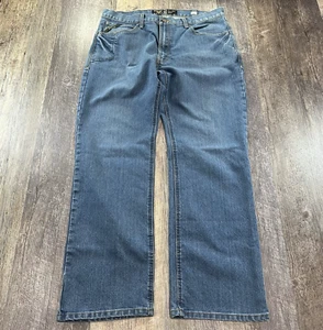 ARIAT Rebar M4 Relaxed DuraStretch Basic Boot Cut Jean Men's Size 36x32 Workwear - Picture 1 of 15