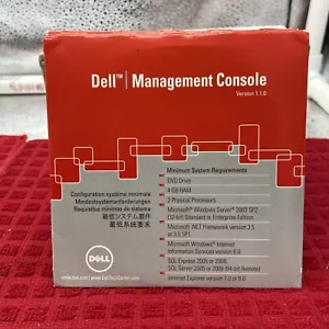 Sealed Dell Management Console CD-ROM, Version 1.10 - Picture 1 of 3