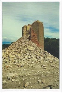 Postcard CT Willimantic American Thread Mills Bldg #2 Smokestack Demolition MINT - Picture 1 of 1