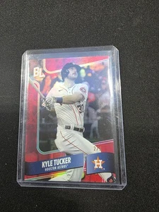 2024 TOPPS BIG LEAGUE KYLE TUCKER WRAPPER REDEMPTION RED FOIL #2/5 ASTROS - Picture 1 of 3