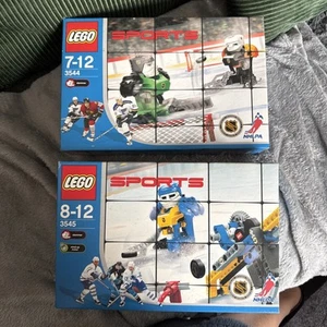 LEGO Sports NHL Juego de Hockey sobre Hielo Hockey Match 3544 + 3545 en caja retirado 2003  - Imagen 1 de 14