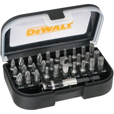 Dewalt High Performance Screwdriver Bit Set 31 Piece 1/4" Hex Drive DT7944-QZ - Image 1 of 2