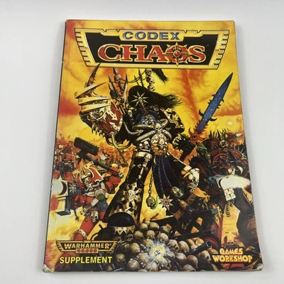 Warhammer Chaos 2ª Edición Códice Libro Suplemento 40K 1996 Foto 1 de 4