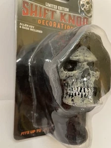 Reaper Skull Shift Knob Universal Fit Manual Car Truck Hot Rod Gothic Zombie - Picture 1 of 7