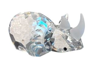 Swarovski Kristall Nashorn Figur 117900 3" Retired Top Zustand - Bild 1 von 14