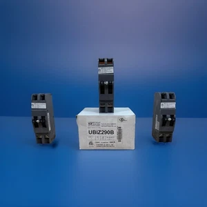 3 nuevos Zinsco atornillables gruesos 90 amperios 2 pulgadas Disyuntor QCB tipo UBI de 2 polos - Imagen 1 de 7