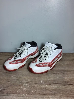 Nike Air Jordan 11 ретро низкий IE белый спортзал красный черный 919712-101 размер 11 - Изображение 1 из 4