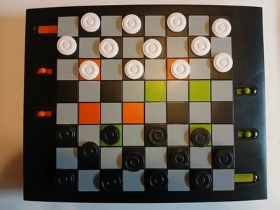 Trapdoor Checkers, Complete - Image 1 of 3