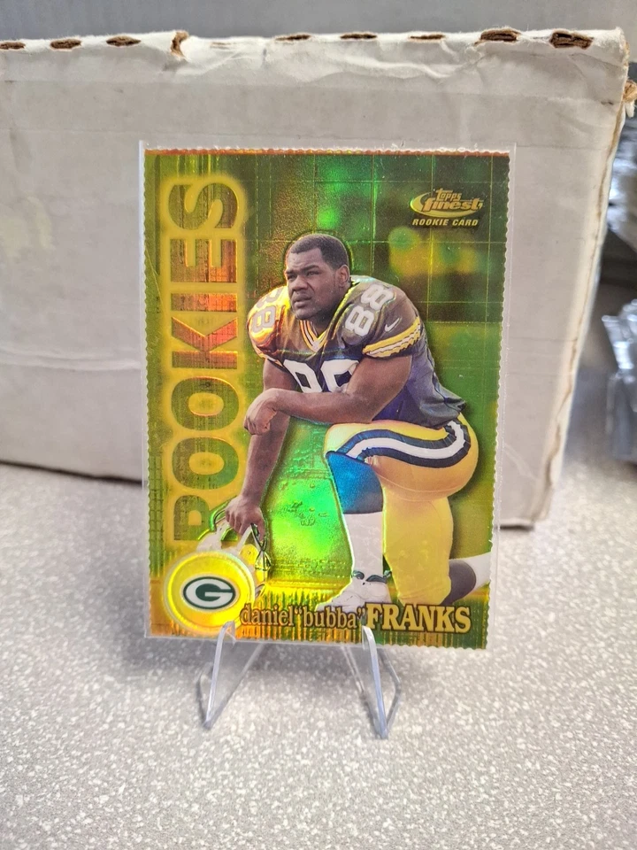 2000 Finest #141 Bubba Franks Gold Refractors #/200 RC Rookie - Image 1 of 2