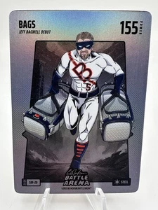 Bo Jackson Battle Arena Bags Jeff Bagwell Silver Foil Power 145 FEATURED HERO - Picture 1 of 2