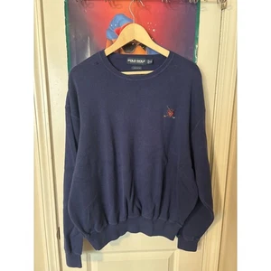 Polo Golf Ralph Lauren XXL Sweatshirt Langarm Pullover Baumwolle Navy - Bild 1 von 7