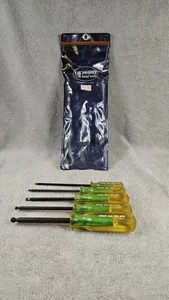 Upson Tools 5 Piece Set SAE Ball End  Hex Head Screwdrivers, SEE PICS FOR SIZES  - Picture 1 of 7