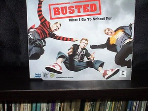 BUSTED WHAT I GO TO SCHOOL FOR - AUSTRALIAN CD SINGLE NM - Picture 1 of 3