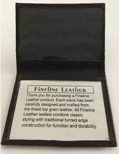 New Men's Leather Compact Wallet. USA Soft Touch Cowhide Leather. Style #134 - Picture 1 of 4