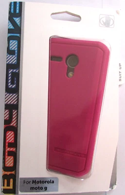 OEM Cuerpo Guante Rosa Satinado Gel Estuche Impacto Motorola Moto G NUEVO Foto 1 de 4