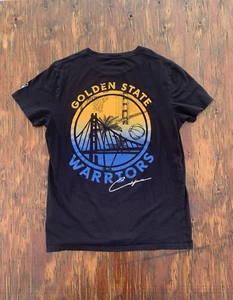 Golden State Warriors T-Shirt Size M Black Hollister NBA Graphic Short Sleeve - Picture 1 of 8