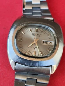 Vintage Seiko 7006-5000 Automatic 19J Day/Date Mens Wristwatch_3567 - Picture 1 of 10