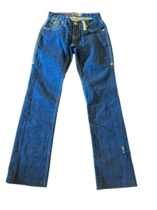 Jeans denim COOGI Australia lavaggio scuro ricamato gamba dritta taglia 5 giovani - Foto 1 di 11