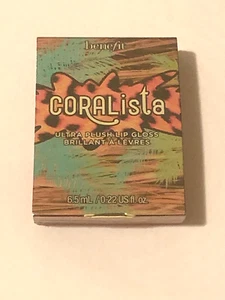Benefit CORALista Lipgloss NIB 6.5ml/0.22oz Ultra Plush Lip Gloss - Picture 1 of 2