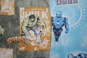 Marvel Scrubs Lot L IRONMAN & Hulk Cotton Shirts Nurse Medical Superhero - Picture 1 of 12