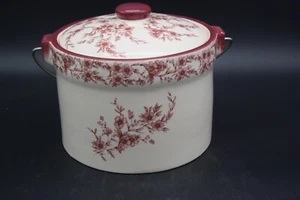 Kettle Casserole Barrel & Lid w/Metal Handle CKB2 by CRACKER BARREL - Picture 1 of 8