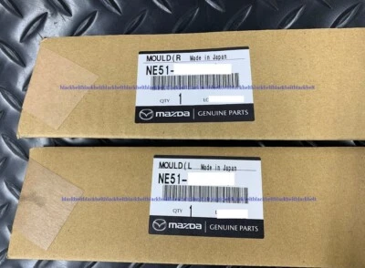 Juego de molduras de ventana delantera MAZDA GENUINO Roadster NCEC 2005 OEM Japón #33 Foto 1 de 4