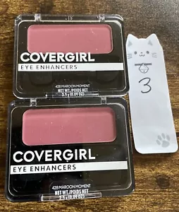 2x- CoverGirl Eye Enhancers 1-Kit Eyeshadow, Maroon Moment 428, 0.09 oz - Picture 1 of 3