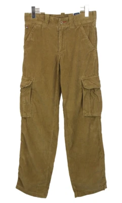 Tommy Hilfiger Mujer Pantalones (Reino Unido) 16 Pana Carga Calce Regular Marrón Foto 1 de 4