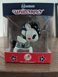 MLB New York Yankees x Tokidoki Unicorno Vinyl Figure 2.5 inches collectable NEW - Picture 1 of 7
