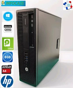 HP ELITEDESK 705 G1 SFF /AMD A4 PRO-7300B /8GB DDR3/500GB/USB 3.0 WINDOWS 10 PRO - Photo 1/20