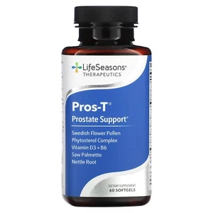 LIFE SEASONS PROS-T PROSTATE SUPPORT. 60 SOFTGELS. EXP 7/2026 - Picture 1 of 2