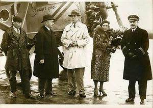 "Capitaine ARRACHARD retour de MADAGASCAR" Photo originale G. DEVRED (ROL) 1931 - Picture 1 of 2
