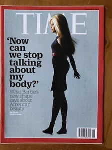 Time Magazine 2016 Barbie Doll History Mattel Cover Body Image No Label - Picture 1 of 9