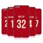 LIVERPOOL FC LFC 2021/22 PLAYERS HOME KIT 2ND GROUP GEL CASE FOR OPPO PHONES