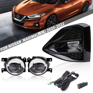 LED Front Bumper Fog Lamp Lights Assembly Set for NISSAN MAXIMA 2020-2022 - Picture 1 of 6