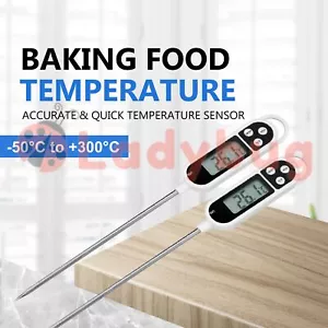 BBQ Baking Temperature Digital Kitchen Food Thermometer Probe Meat Cooking Tool - Picture 1 of 7