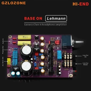 Lehmann Class A Headphone Amplifier LEM Preamplifier Kit/Board With Protection - Picture 1 of 8