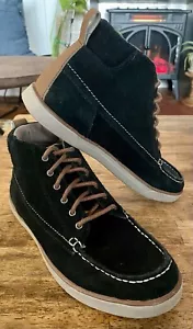 Eddie Bauer Womens Laurel Chukka Ankle Bootie Boot Shoes Suede Blue Size 7 - EUC - Picture 1 of 10