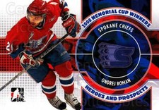 2008-09 ITG Heroes and Prospects Memorial Cup Winners #9 Ondrej Roman