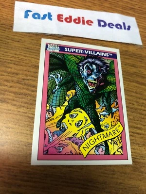 IMPEL MARKETING 1990 MARVEL COMICS SUPERHEROES NIGHTMARE CARD # 56 NEAR MINT - Image 1 of 2