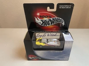 100% Hot Wheels Limited Edition 1967 Chevy Coast Corvette - LARRY WOOD SIGNED - Picture 1 of 6