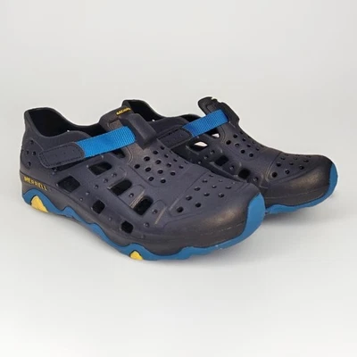 Sandalias Merrell Hydro Canyon para niños talla EE. UU. 3M azules playa senderismo impermeables Foto 1 de 4