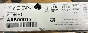 10 ft TYGON SAINT-GOBAIN AAB00017 B-44-3 TUBING 1/4” ID 3/8” OD 1/16 WALL - Picture 1 of 4